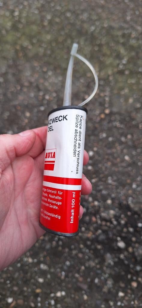 Vintage handy oil olieblikje AVIA voor de verzamelaar., Gebruikt, ., ., .
