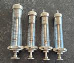Oude glazen injectiespuit Stopler, Ophalen of Verzenden