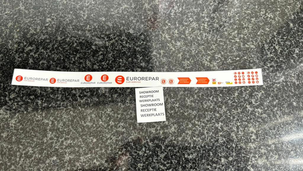 Decals transfer logo set Eurorepar garage dealer auto 1:87, Verzenden, Nieuw, Overige merken