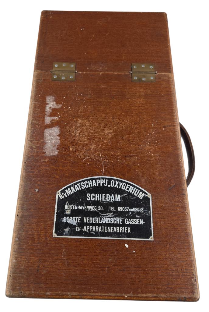 nederlandse ww2 zuurstof tank in leuke staat, Verzamelen, Militaria | Tweede Wereldoorlog, Ophalen of Verzenden, Nederland