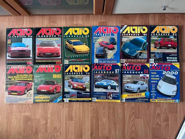 Auto Visie jaarboeken., Ophalen, Gelezen, Algemeen