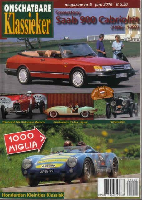 OK 6 2010 : Saab 900 cabriolet - Austin Healey 3000 - Jaguar, Ophalen of Verzenden, Gelezen, Algemeen