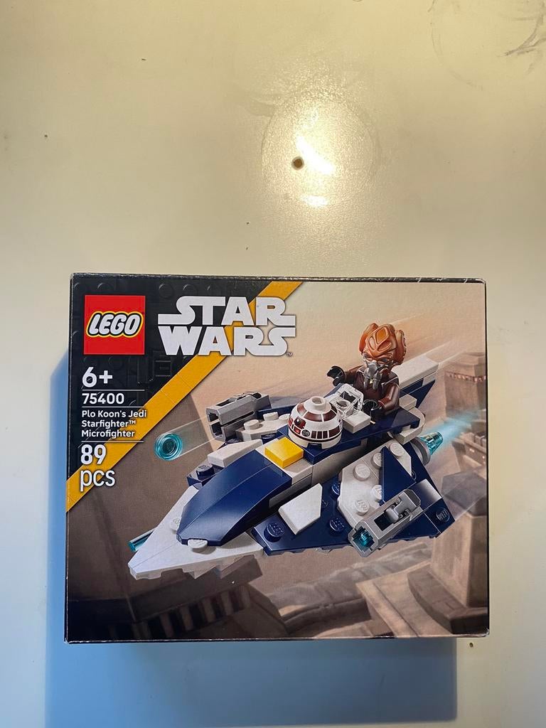 Lego Star Wars 75400 Plo Koon’s Jedi Starfighter Micro, Ophalen of Verzenden, Zo goed als nieuw
