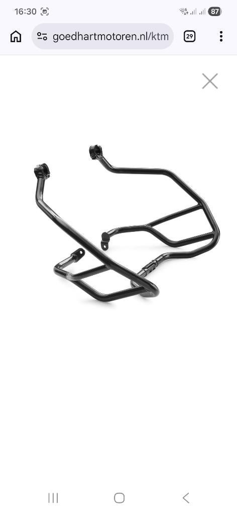 KTM Valbeugels 1290 Super Adventure €100, Motoren, Ophalen of Verzenden