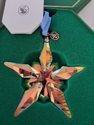 Swarovski kerstster 130 jarig jubileum, Ophalen of Verzenden, Zo goed als nieuw, Figuurtje