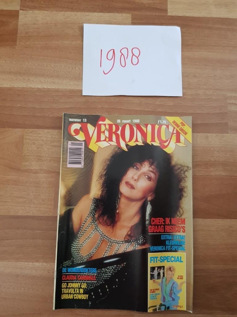 Veronica magazine 1988, Verzenden, 1980 tot heden, Tijdschrift