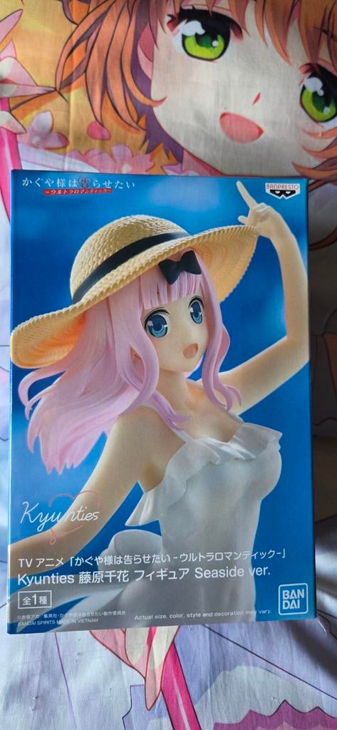 Anime kaguya-sama love is war fijiwara Chika figure, Ophalen of Verzenden, Nieuw