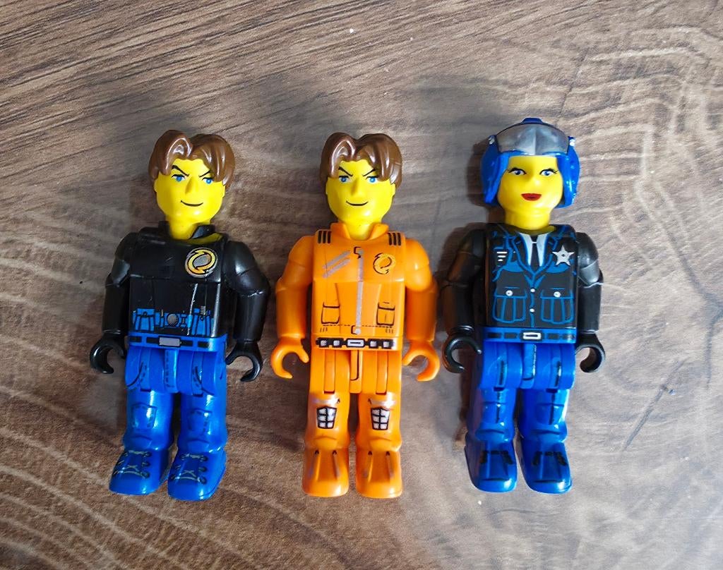 Lego Jack Stone figuren, Ophalen of Verzenden, Zo goed als nieuw