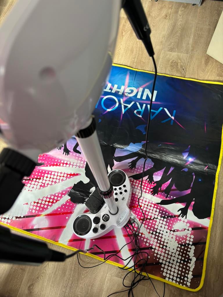 Fenton KSM15W karaoke set, Ophalen, Zo goed als nieuw, Zangmicrofoon, Draadloos