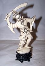 Vintage beeldje Chinese Samoerai. H. 26cm. Izgs., Verzamelen, Ophalen of Verzenden, Zo goed als nieuw, Mens