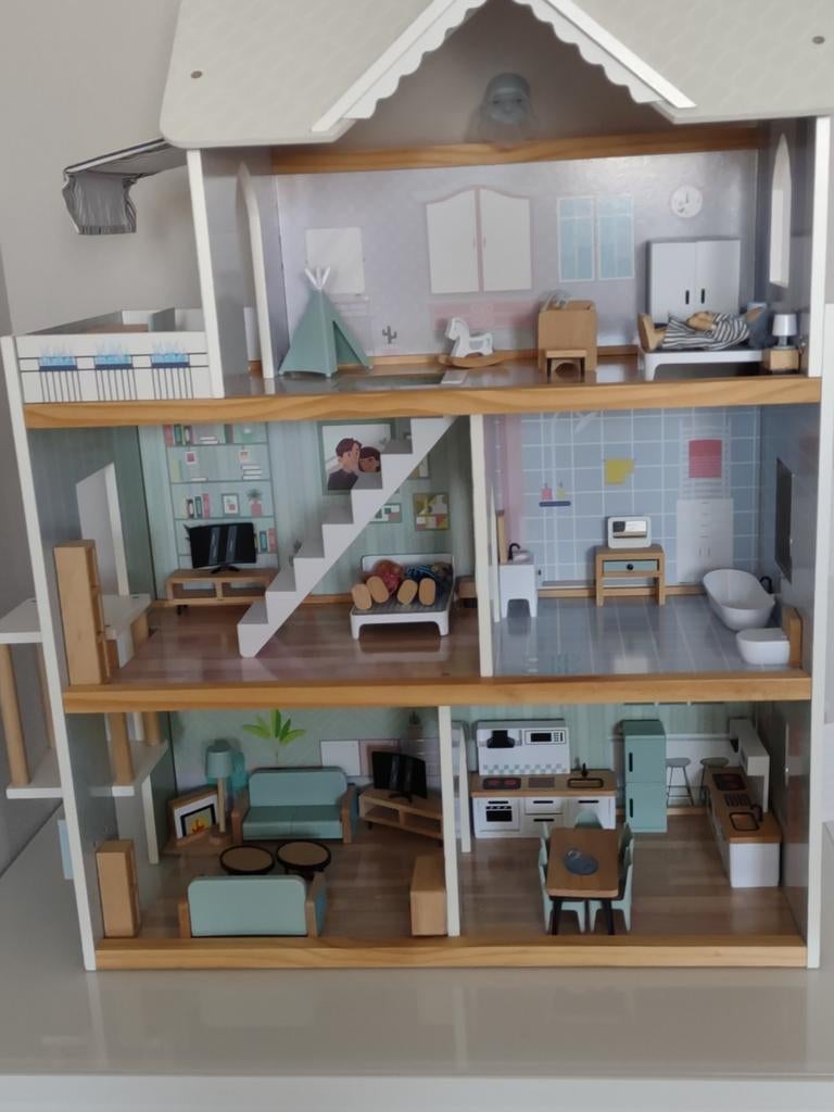 Poppenhuis, Ophalen, Zo goed als nieuw, Poppenhuis