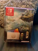 Nintendo switch oled special Zelda edition, Ophalen of Verzenden, Zo goed als nieuw, Met 1 controller, Switch OLED