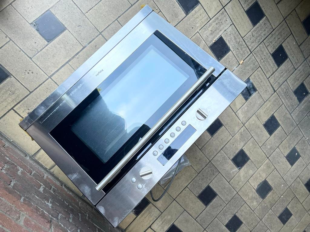 RVS Pelgrim Inbouw Combimagnetron, Combimagnetron, Gebruikt, Grill, Ophalen of Verzenden