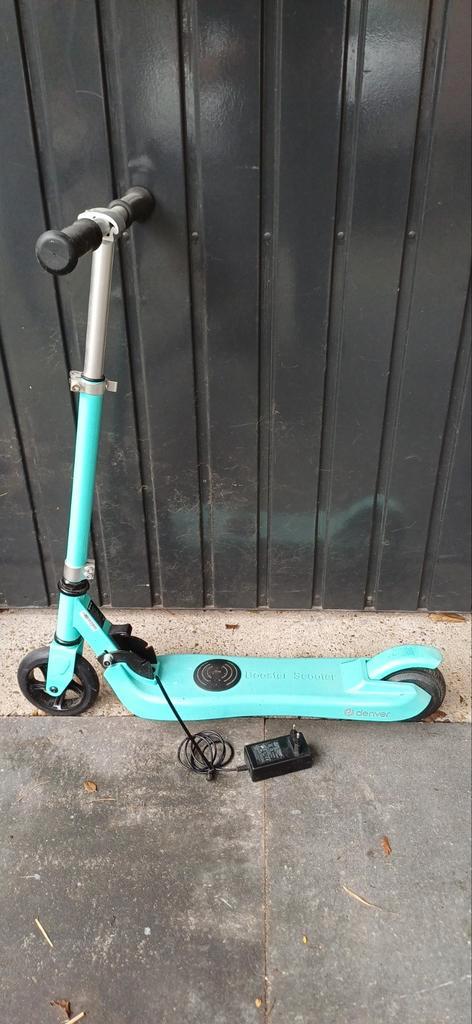 Elektrische kinderstep - Blauw - 3-9 jaar, Kinderen en Baby's, Speelgoed | Buiten | Voertuigen en Loopfietsen, Gebruikt, Overige typen