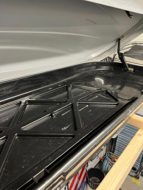 skibox Thule Ocean 700, Auto diversen, Dakkoffers, Ophalen, Gebruikt