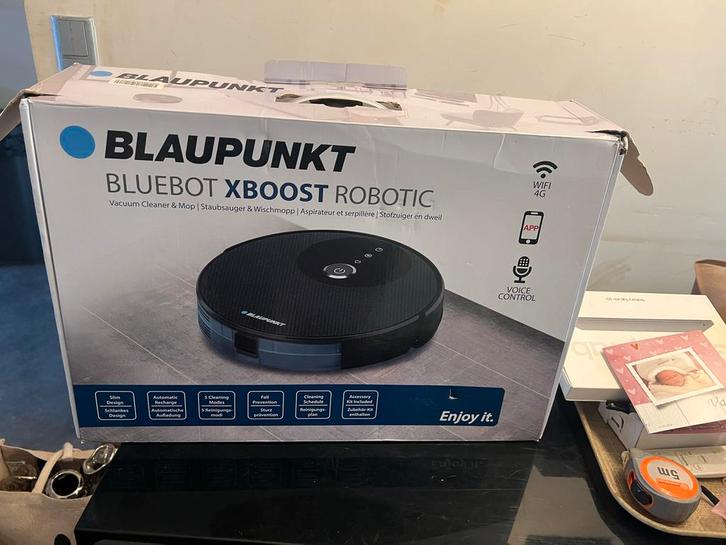 Blaupunkt Bluebot XBOOST Robotstofzuiger, Witgoed en Apparatuur, Stofzuigers, Nieuw, Robotstofzuiger, Reservoir, Ophalen