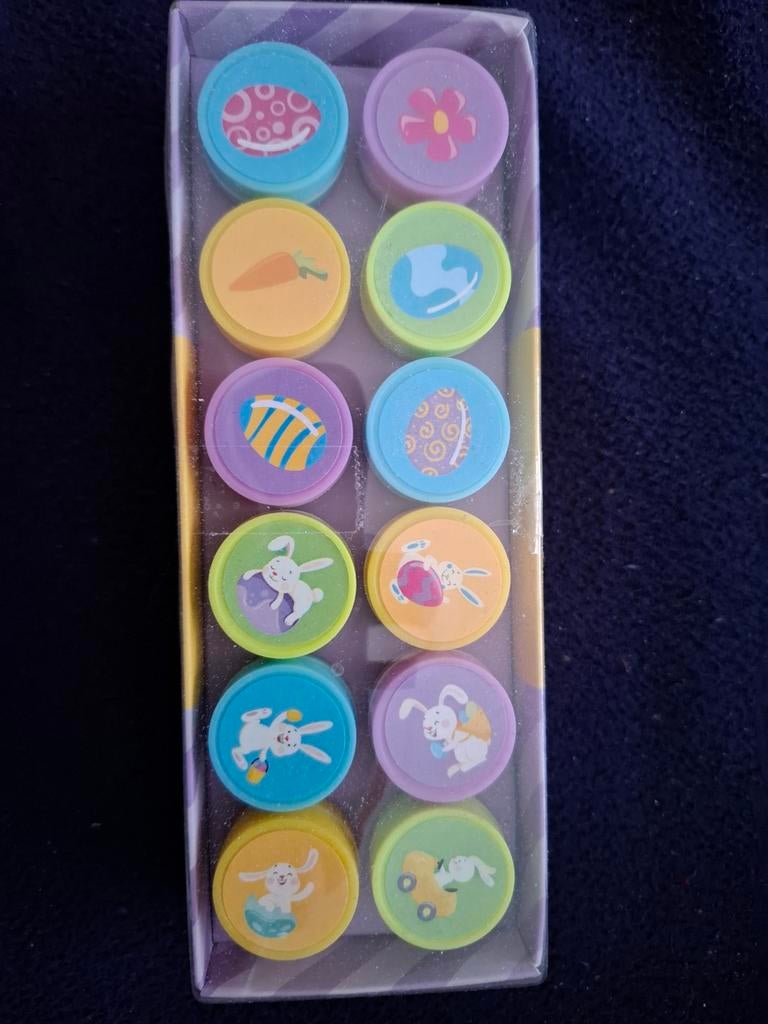 Nieuwe Paas Stempelset - 10 Stempels met Paasthema, Ophalen of Verzenden