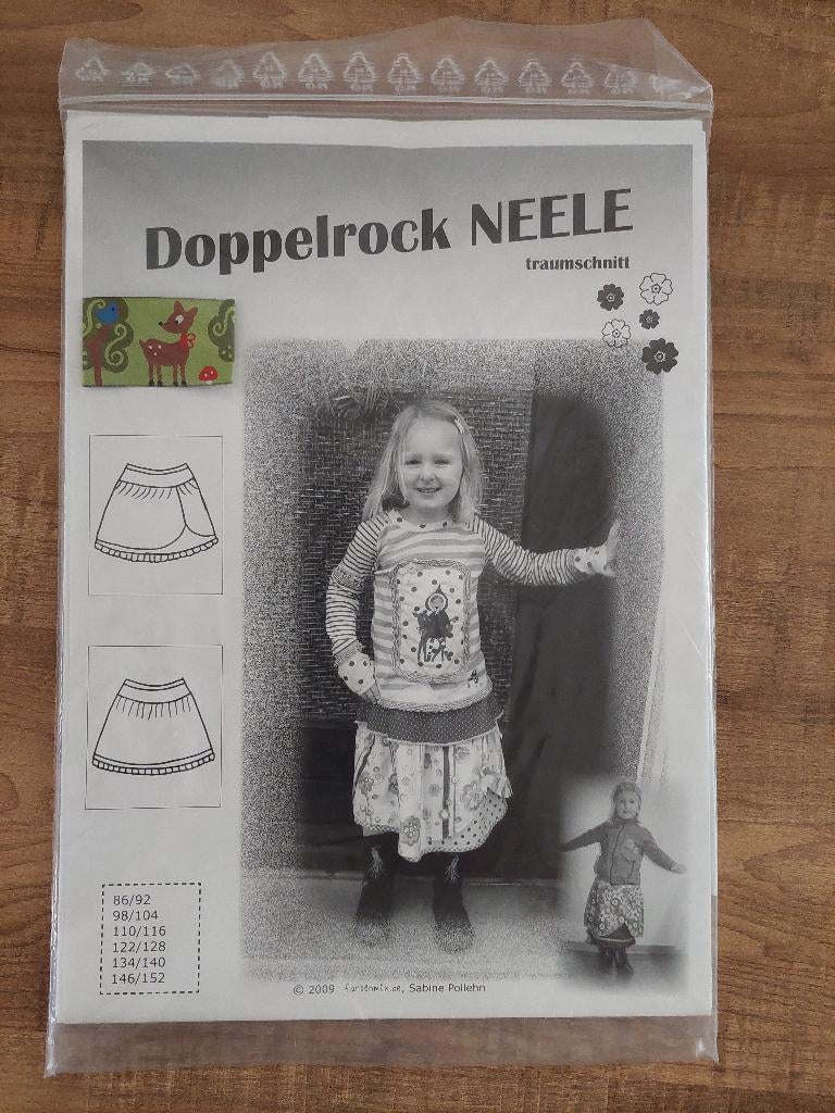 Meisjes naaipatroon Farbenmix Neele 2 x rokje, Hobby en Vrije tijd, Kledingpatronen, Overige merken, Overige typen, Kind, .