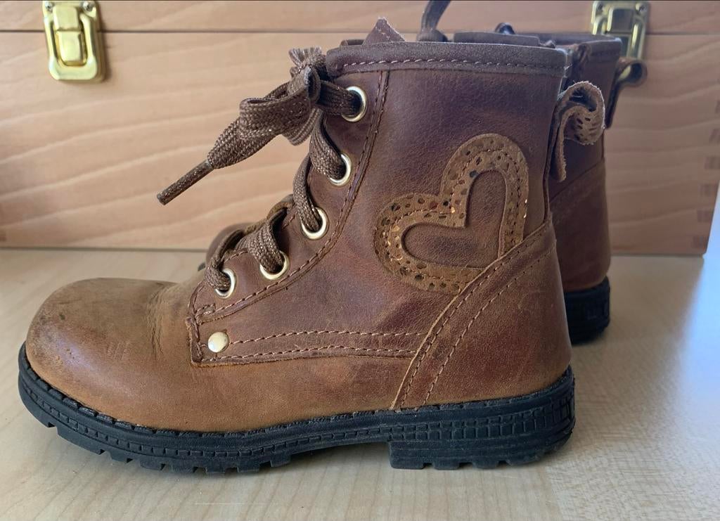 KEQ laarsjes maat 24 met glitter accenten, Ophalen of Verzenden, Gebruikt, Meisje, Laarzen