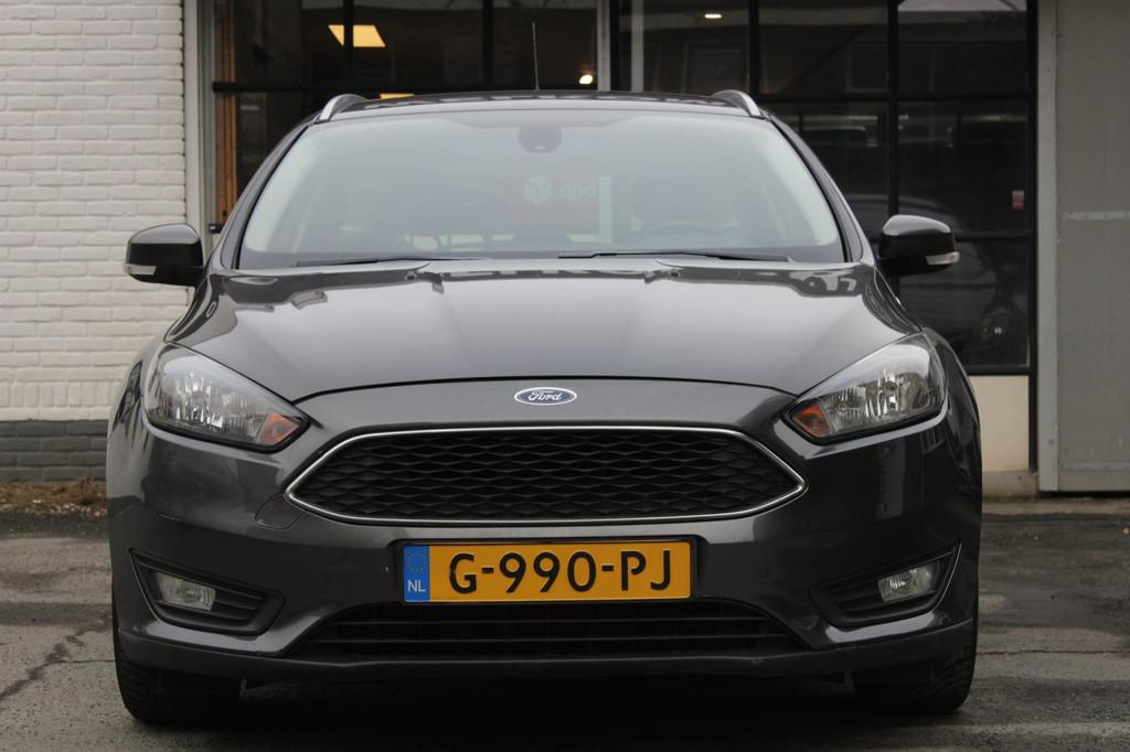 Ford Focus Wagon 1.5 Titanium | Airco | Parkeersensoren / El, Auto's, Ford, Stof, Euro 6, 4 cilinders, 150 pk
