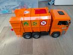 Bruder MAN vrachtwagen (achterlader), Ophalen of Verzenden, Gebruikt