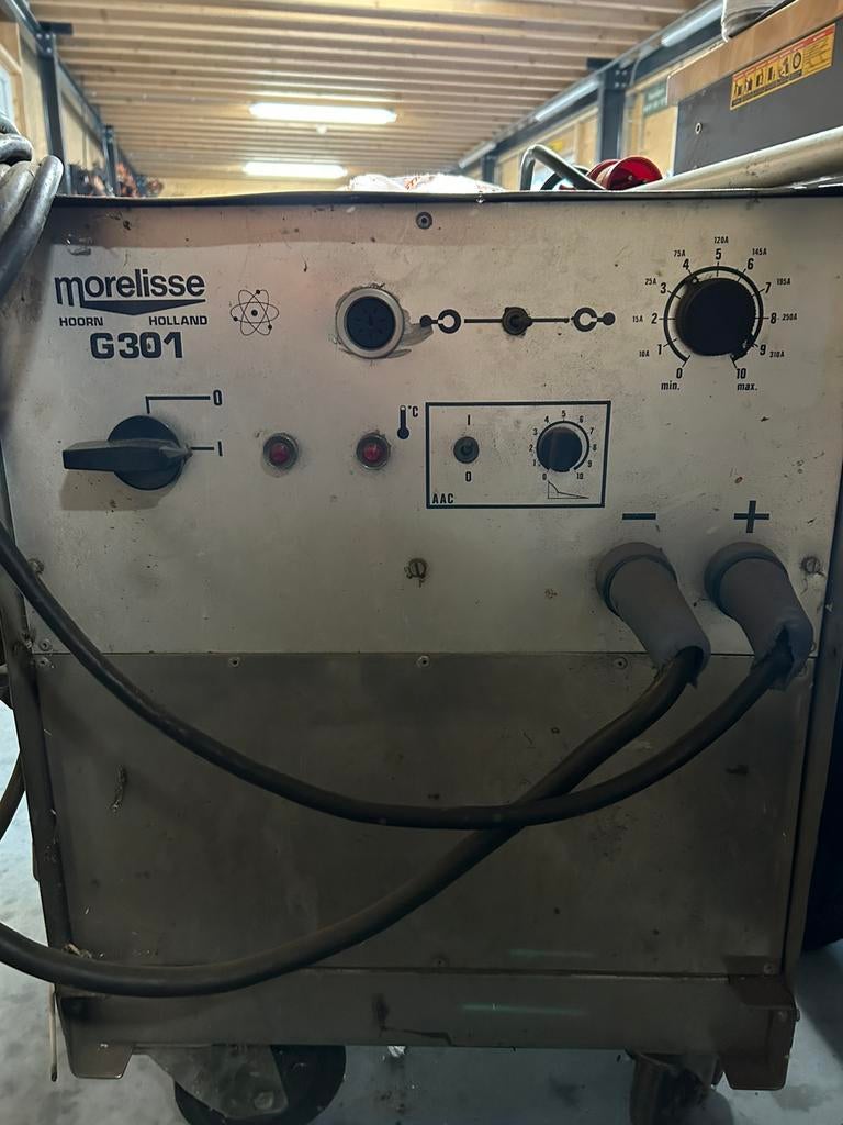 Morelisse elektrisch lasapparaat krachtstroom, Doe-het-zelf en Verbouw, Gereedschap | Lasapparaten, Ophalen, Gebruikt, 250 ampère of meer