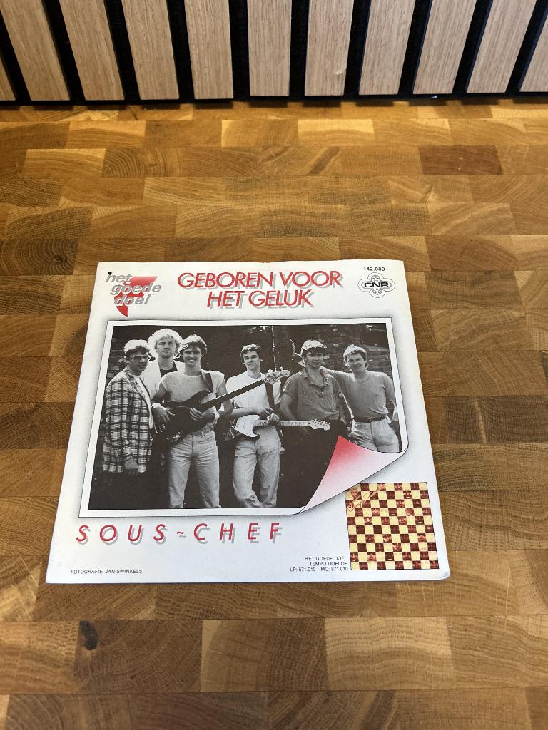 Het Goede Doel geboren voor het geluk single, Cd's en Dvd's, Vinyl Singles, Ophalen of Verzenden, Gebruikt, Nederlandstalig, Single