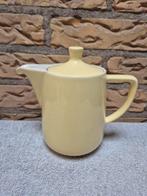 Vintage Melitta Koffiepot Pastelgeel Keramiek, Ophalen of Verzenden
