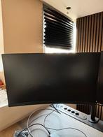 2x MSI Optix G27C4 165Hz Curved Gaming Monitoren, Curved, VA, Full HD, Zo goed als nieuw