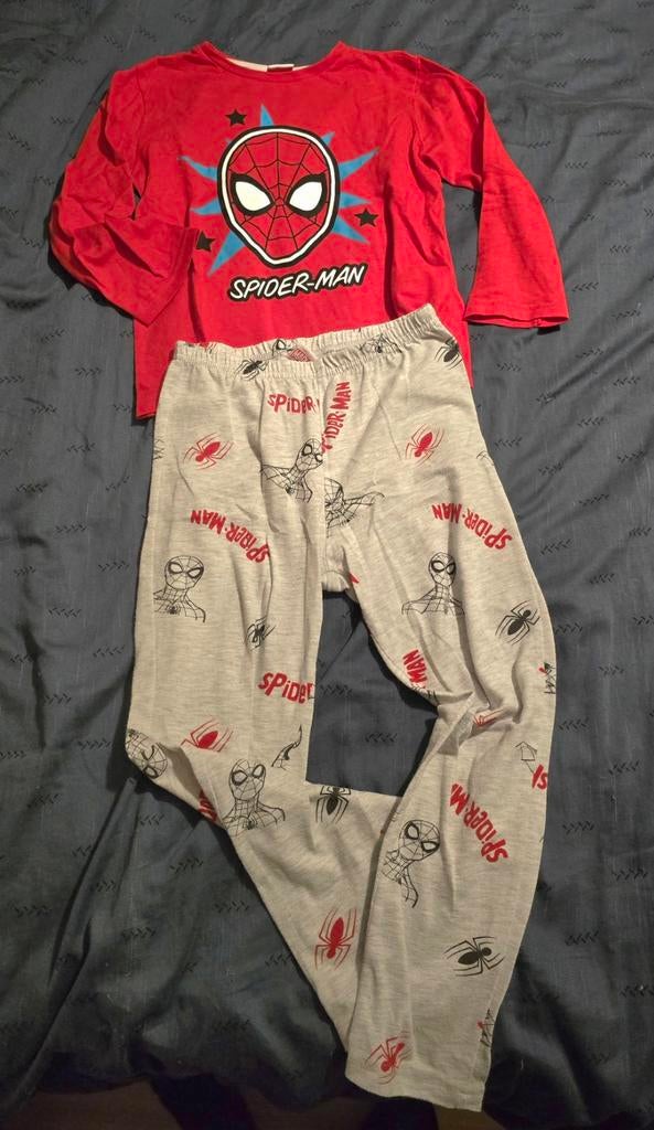 Spiderman pyjama voor jongens Maat 110/116, Ophalen of Verzenden, Gebruikt, Marvel, Jongen