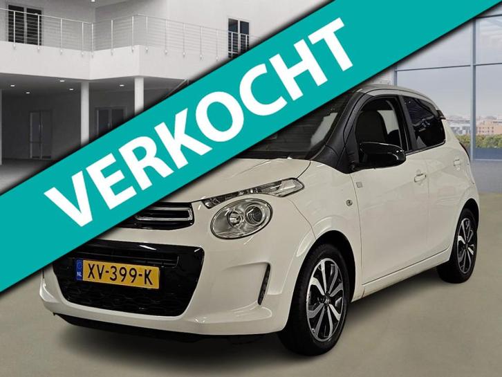 Citroen C1 1.0 VTi Elle 2e Eig. 67.400 km +NAP NL-auto, Auto's, Citroën, Bedrijf, Te koop, C1, ABS, Achteruitrijcamera, Airbags