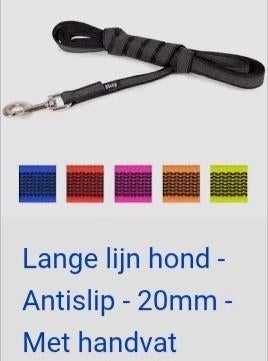 K9 Julius antislip lange lijn verstelbaar 2 honden aan1 lijn, Dieren en Toebehoren, Ophalen of Verzenden, Zo goed als nieuw, Hondenriem