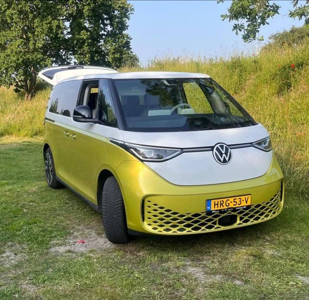 ID Buzz met Camper module van Tonke, Caravans en Kamperen, Campers, Buscamper of Camperbus, Volkswagen, Elektrisch, Particulier