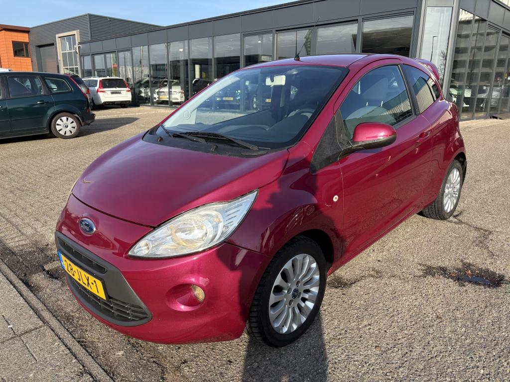 Ford Ka 1.2 Titanium (bj 2009), Auto's, Voorwielaandrijving, Stof, 1242 cc, 4 stoelen