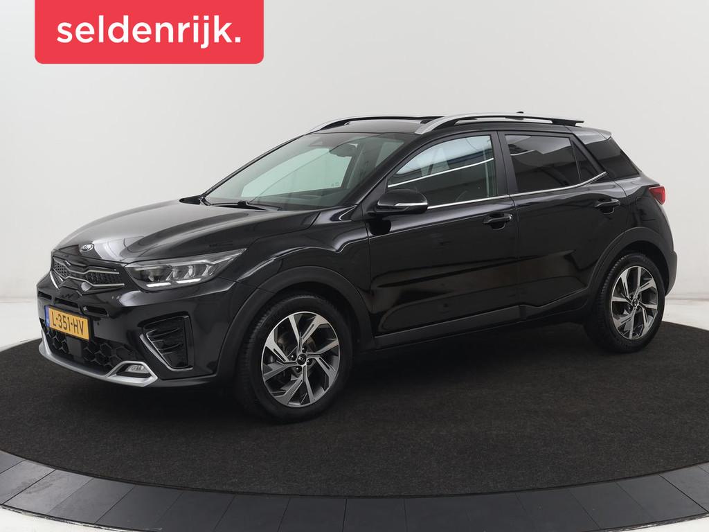 Kia Stonic 1.0 T-GDi MHEV GT-PlusLine | Schuifdak | Stoelver, Auto's, Kia, Voorwielaandrijving, Gebruikt, Euro 6, Leder en Stof