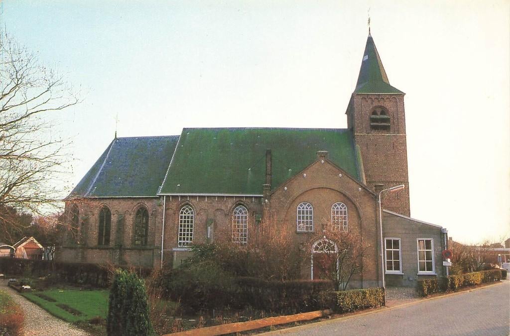 Hendrik Ido Ambacht, Dorpskerk, Verzamelen, Ansichtkaarten | Nederland, Ophalen of Verzenden, 1980 tot heden, Ongelopen, Zuid-Holland