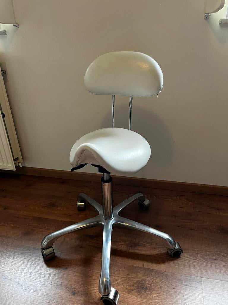 Tabouret, werkstoeltje, bureaustoel, Ophalen