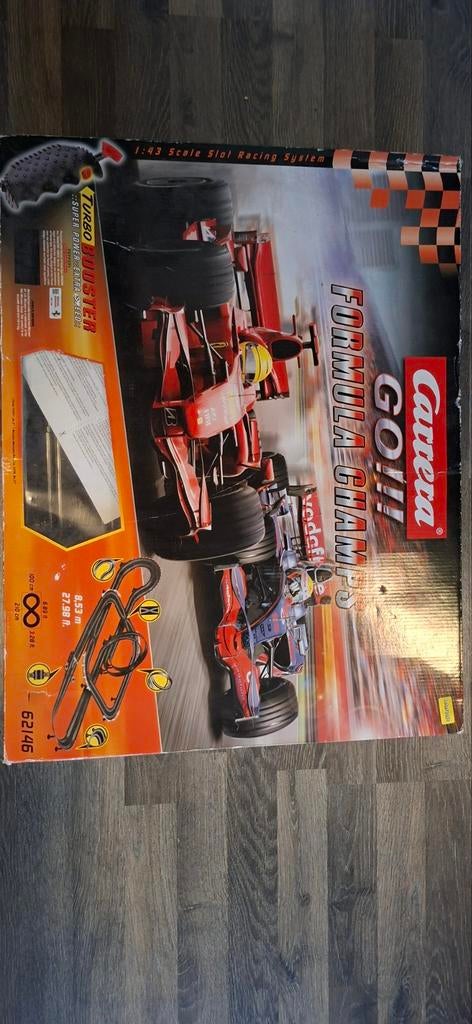 Carrera Go!!! Formula Champs racebaan, Ophalen, Elektrisch, Carrera