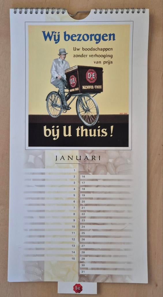 Verjaardagskalender van D.E. Ongebruikt., Ophalen of Verzenden, Zo goed als nieuw