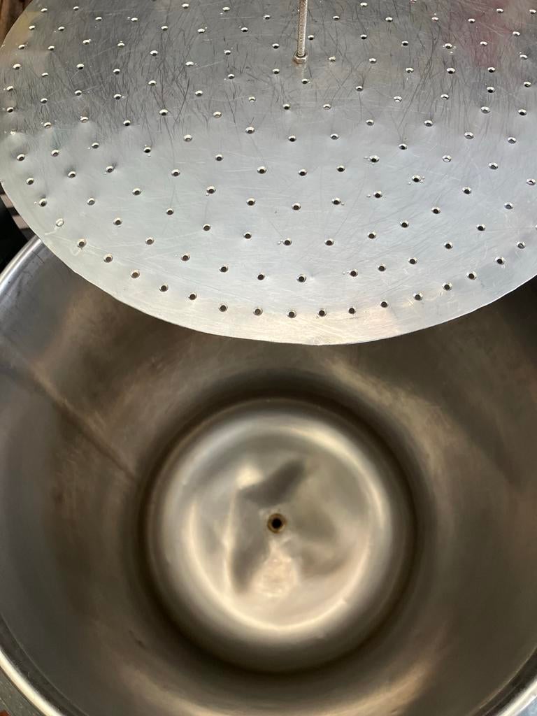 Bierbrouwketel / Hobbybrouwerij - 2 Gamel filtertonnen ., Ophalen, Gebruikt