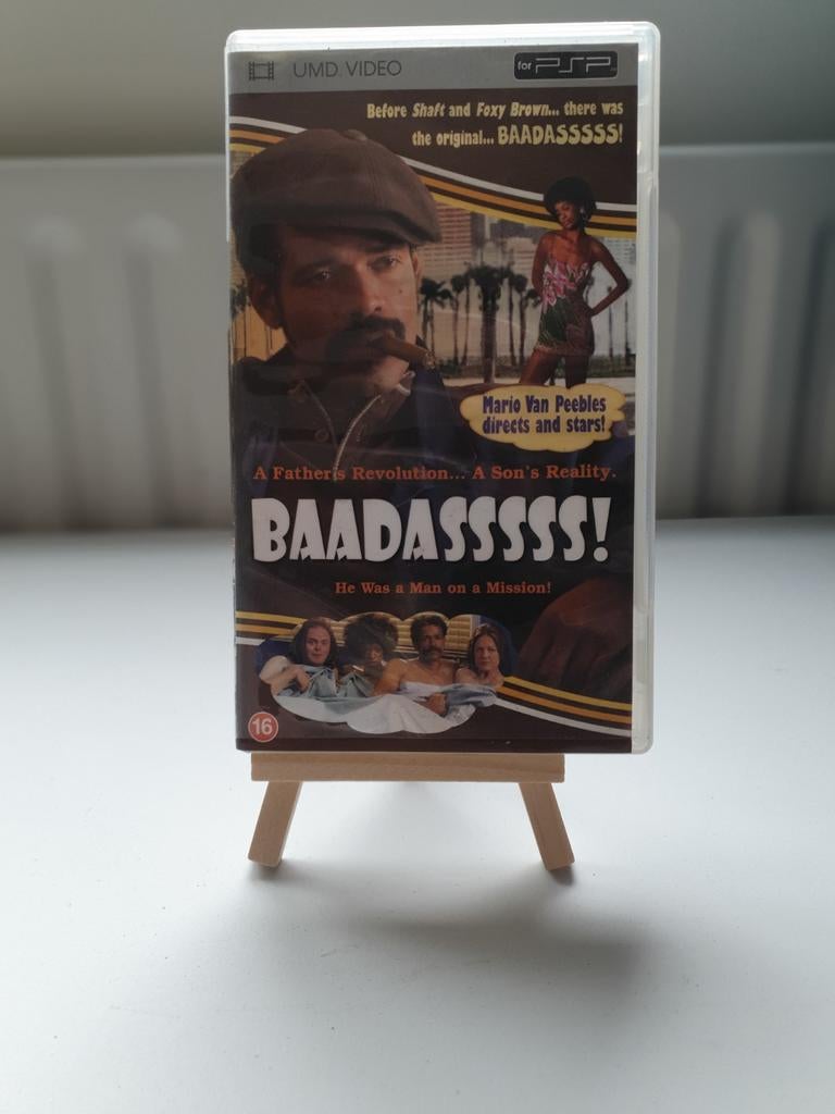 Baadasssss! UMD Video PSP - Waterschade doosje, geen boekje, Gebruikt, Q, Overige genres, 1 speler