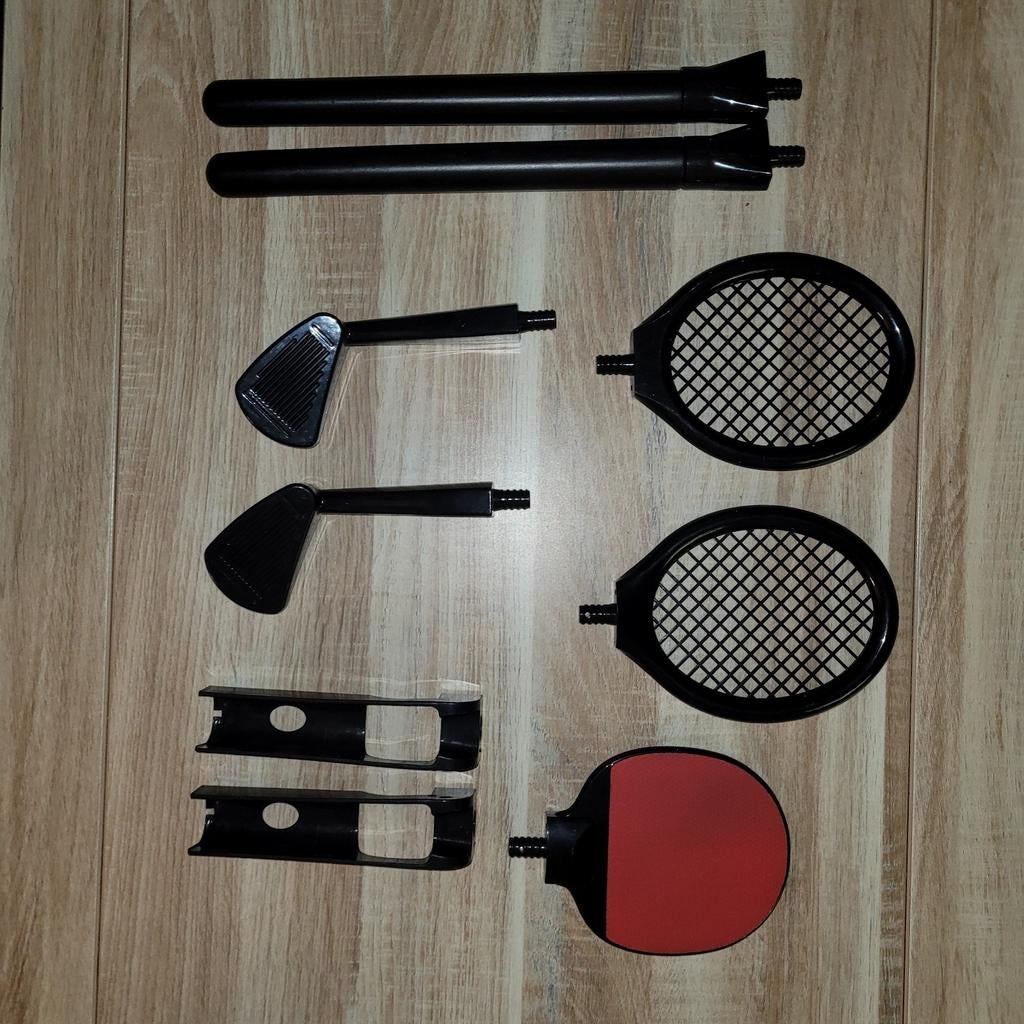 Wii Sport Accessoires Set - Tennis, Golf, Tafeltennis, Spelcomputers en Games, Spelcomputers | Nintendo Consoles | Accessoires