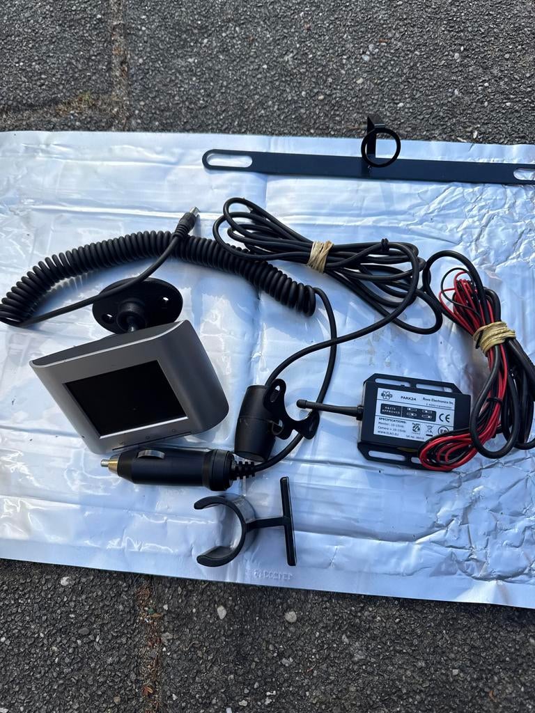Draadloze Achteruitrijcamera Set - Roos Electronics PARK24, Ophalen of Verzenden, Draadloos, Gebruikt