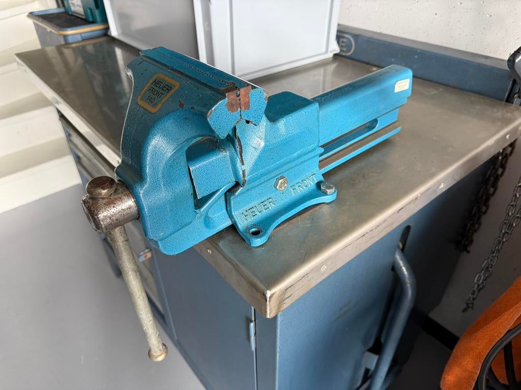 Heuer Front 140 | bankschroef | IZGS, Ophalen, Gebruikt, Bankschroef