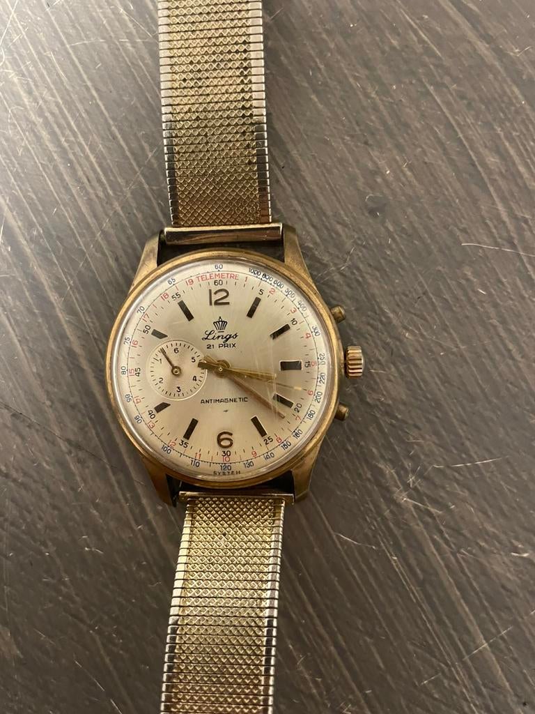 Lings chronostop / telemetre horloge, Ophalen