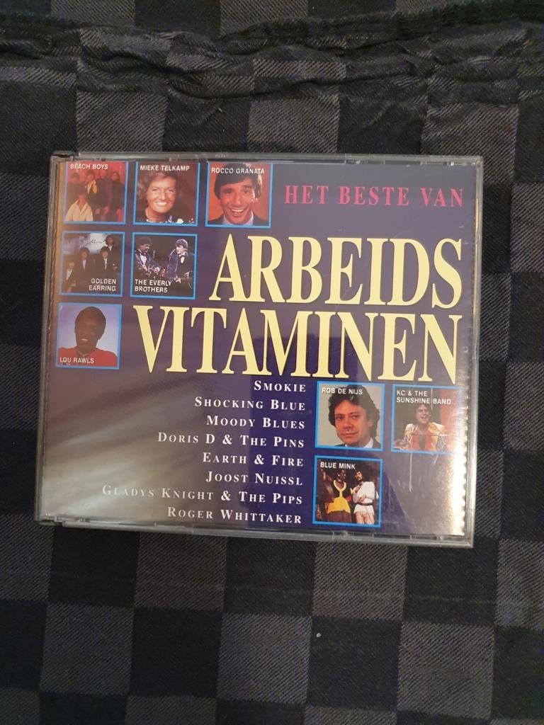 Arbeidsvitaminen het beste van 2 cd box, Verzenden, Gebruikt