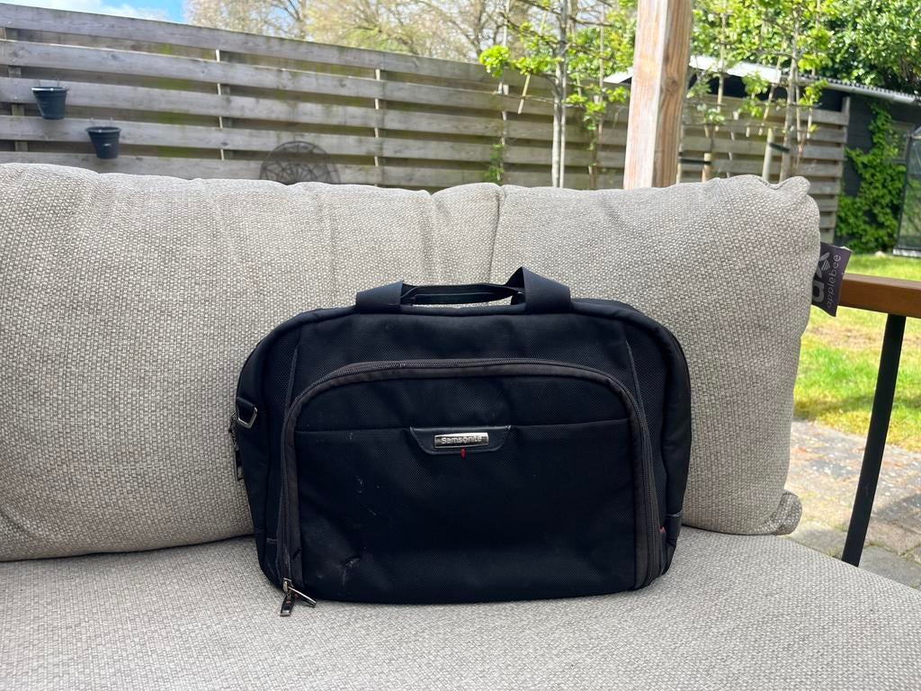 Tas samsonite, zwart, Ophalen of Verzenden, 17 inch of meer, Gebruikt