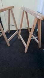 2 houten schragen, Ophalen, Overige typen, Minder dan 2 meter