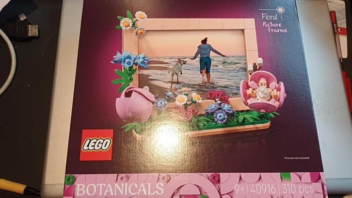 Lego Botanicals 40916 Floral Picture Frame -NIEUW ONGEOPEND-, Kinderen en Baby's, Speelgoed | Duplo en Lego, Nieuw, Lego, Complete set
