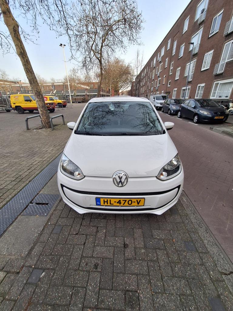 Volkswagen up! BlueMotion 1.0 44KW/60PK 5-DRS 2015 Wit, Auto's, Voorwielaandrijving, 840 kg, Leder en Stof, Wit